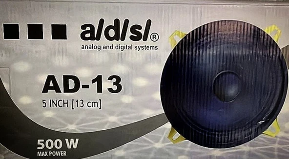 ADS 13 CM 500 W 60 RMS MİDRANGE - Resim 2