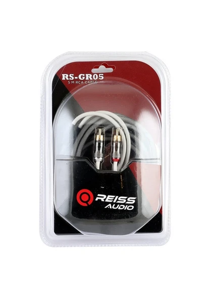 Reiss Audio Reıss Audıo RS-GR05 5m Örgülü Rca Kablo ürün görseli 1