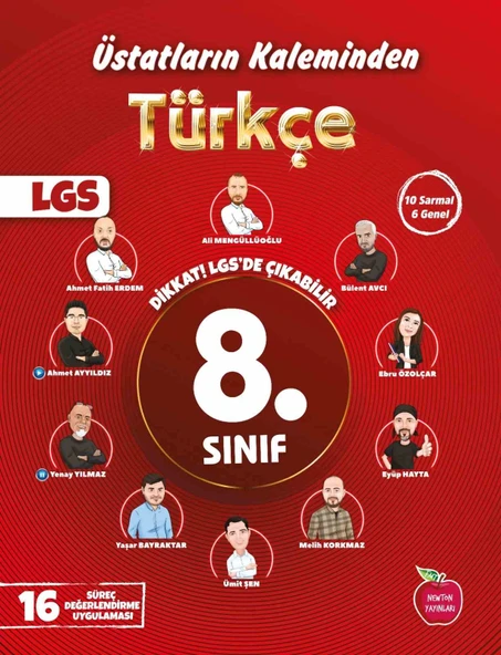 Newton 8.Sınıf Türkçe Üstatların Kaleminden 16 Deneme Yeni ürün görseli 1