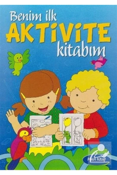 Benim İlk Aktivite Kitabım-mavi ürün görseli 1