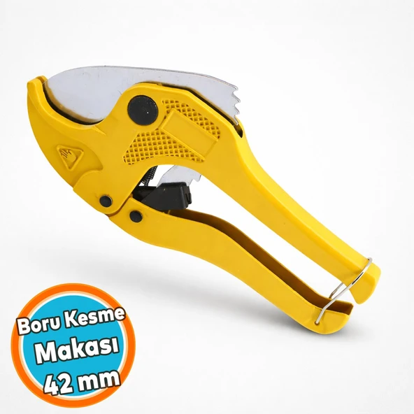 Plastik Boru Kesme 42 mm Otomatik Bahçe Hortum Su Tesisatı PPRC PVC Kesici Makası ürün görseli 1