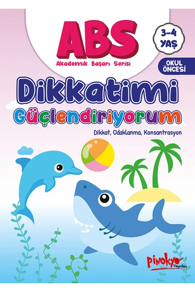 Abs Dikkatimi Güçlendiriyorum Dikkat, Odaklanma, Konsantrasyon 3 - 4 Yaş ürün görseli 1