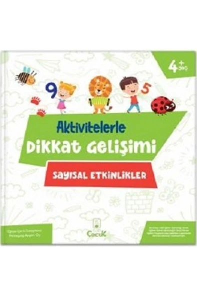 Aktivitelerle Dikkat Gelişimi - Sayısal Etkinlikler ürün görseli 1