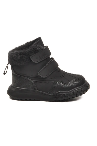 Cool Siyah Cırtlı Kaymaz Taban Unisex Çocuk Bot Shade B ürün görseli 1