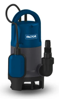 Factor CS550P-N Plastik Gövdeli Drenaj Dalgıç Pompa 550 Watt ürün görseli 1