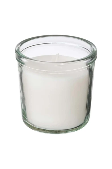 Tradcypress Bardakta Kokulu Mum Beyaz 20 Saat Temiz Çamaşır 80598104 ürün görseli 1