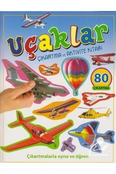 Uçaklar Çıkartma Ve Aktivite Kitabı ürün görseli 1