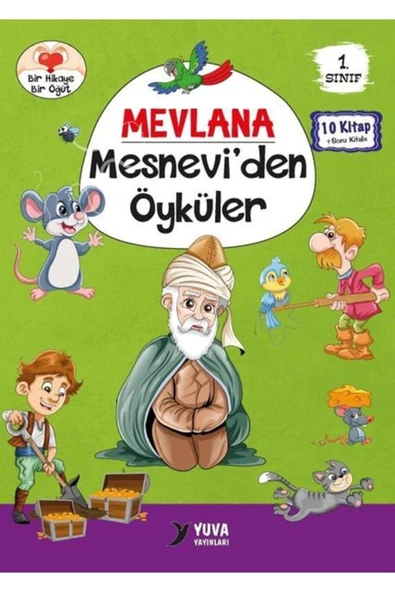 1. Sınıf Mevlana Mesneviden Öyküler (10 Kitap) ürün görseli 1