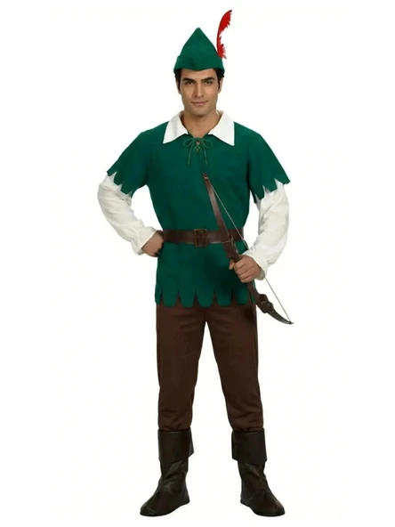Robin Hood Kostümü Yetişkin ürün görseli 1