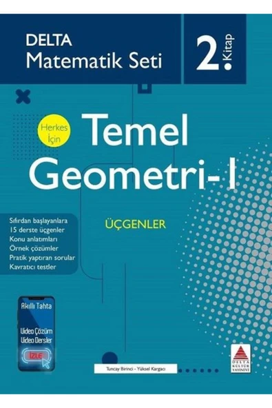 Matematik Seti Temel Geometri - 1 Üçgenler 2.kitap ürün görseli 1