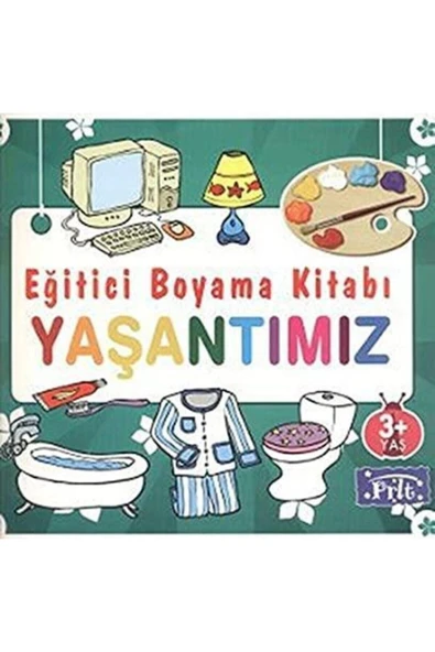 Eğitici Kalın Boyama Kitabı Yaşantımız ürün görseli 1