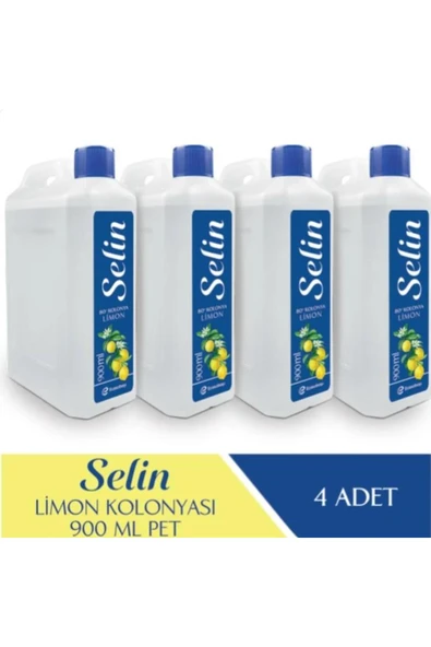 Selin Limon Kolonyası 900 Ml 4'lü Set ürün görseli 1