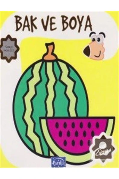 Bak Ve Boya Sarı Kitap ürün görseli 1