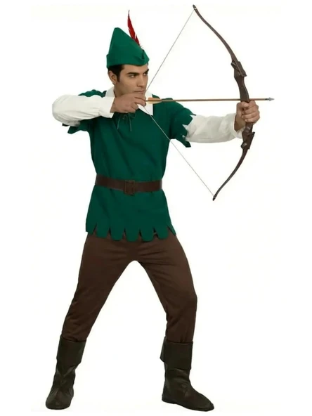 Robin Hood Kostümü Yetişkin - Resim 3