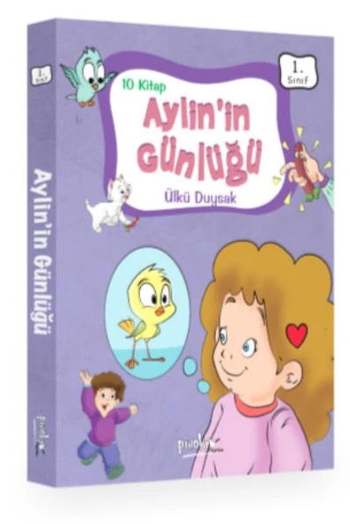 1. Sınıf Aylinin Günlüğü Set 10 Kitap ürün görseli 1
