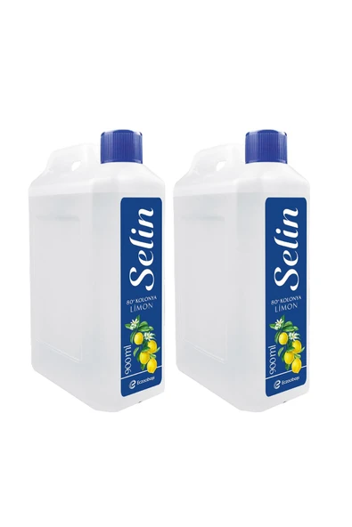 Selin Limon Kolonya 900 Ml Bidon 2'li Set ürün görseli 1