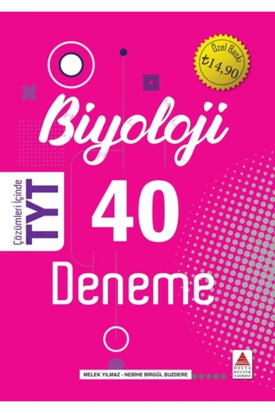 Yks Tyt Biyoloji Deneme 40'lı ürün görseli 1