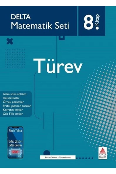 Matematik Seti Türev 8.kitap ürün görseli 1