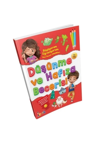 Büyüyorum Öğreniyorum Düşünme Ve Hafıza Becerisi ( Okul Öncesi ) ürün görseli 1