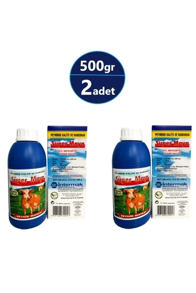Süper Peynir Mayası 500gr*2adet ürün görseli 1
