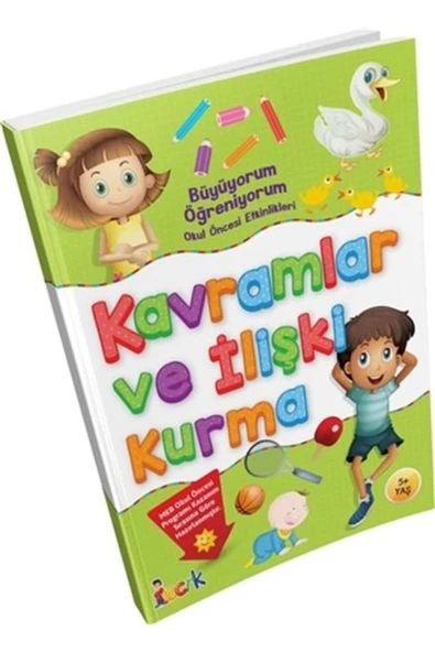 Büyüyorum Öğreniyorum Kavramlar Ve İlişki Kurma ( Okul Öncesi ) ürün görseli 1