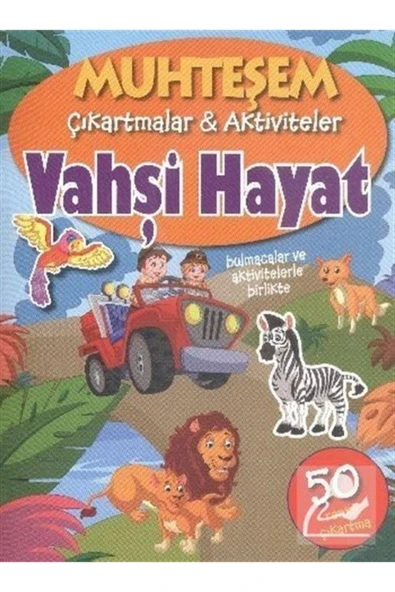 Muhteşem Çıkartmalar Vahşi Hayat ürün görseli 1