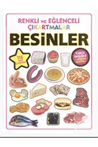 Renkli Ve Eğlenceli Çıkartmalar Besinler ürün görseli 1