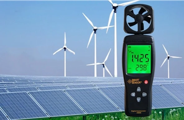 Smart Sensor AS 806 Rüzgar Hızı Ölçer - Resim 7