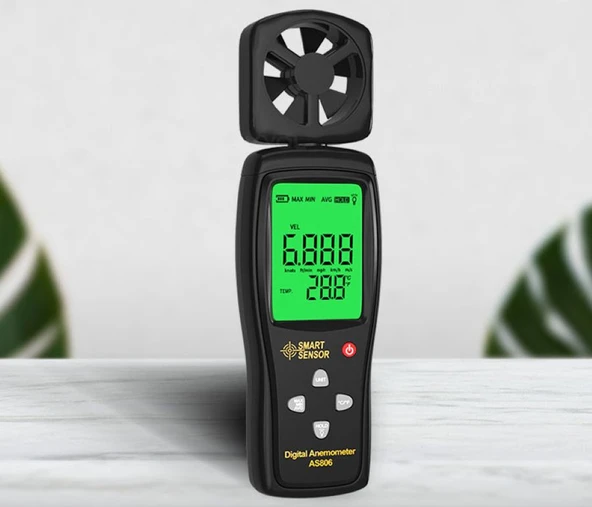 Smart Sensor AS 806 Rüzgar Hızı Ölçer - Resim 3