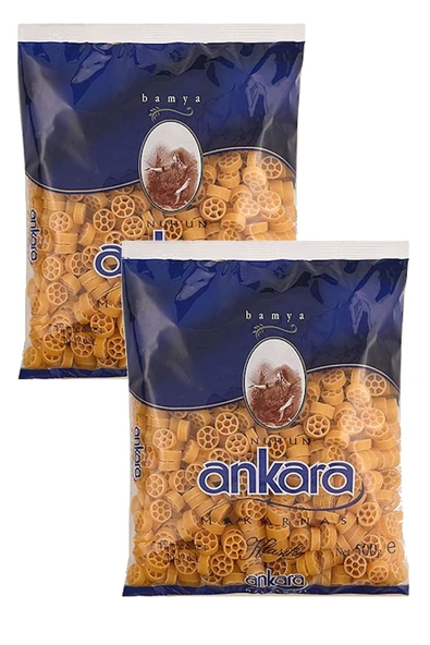 Nuh'un Ankara Bamya Makarna 500 gr x 2 Adet ürün görseli 1