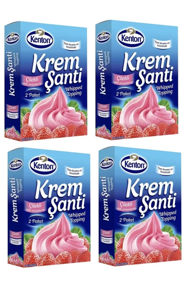 Kenton Krem Şanti Çilekli 150 gr x 4 Adet ürün görseli 1