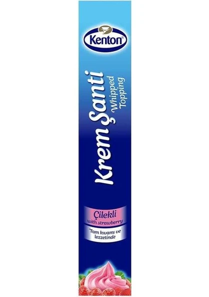 Kenton Krem Şanti Çilekli 150 gr - Resim 3
