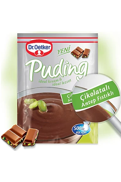 Dr. Oetker Çikolatalı Antep Fıstıklı Puding 100 G ürün görseli 1