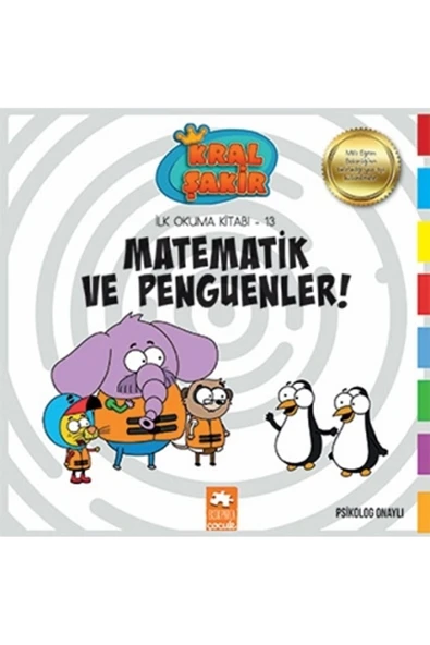 Kral Şakir İlk Okuma Kitabı 13 Matematik Ve Penguenler ürün görseli 1