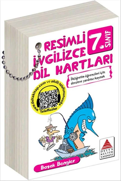 7. Sınıf Resimli İngilizce Dil Kartları ürün görseli 1