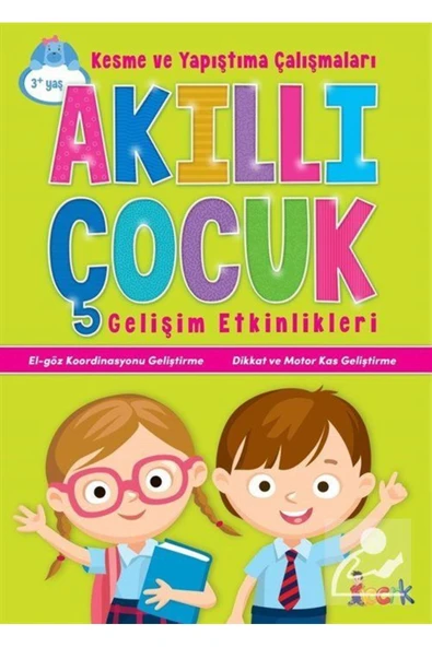 Akıllı Çocuk Gelişim Etkinlikleri Kesme Ve Yapıştırma Çalışmaları ( Okul Öncesi ) ürün görseli 1