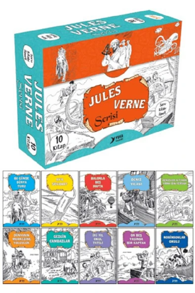 4. Sınıf Jules Verne Serisi Seti - 4 Kitap Takım ürün görseli 1