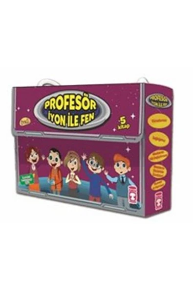Profesör İyon İle Fen 1 Set (1,2,3,4,5) 5 Kitap ürün görseli 1