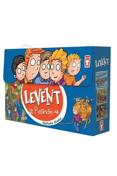 Levent Set İz Peşinde 4 (51,52,53,54,55) 5 Kitap ürün görseli 1