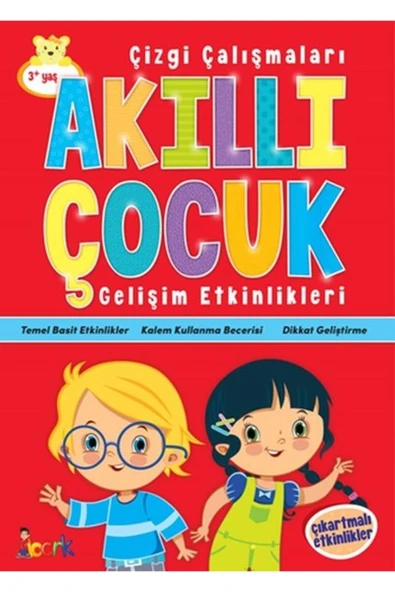 Akıllı Çocuk Gelişim Etkinlikleri Çizgi Çalışmaları ( Okul Öncesi ) ürün görseli 1