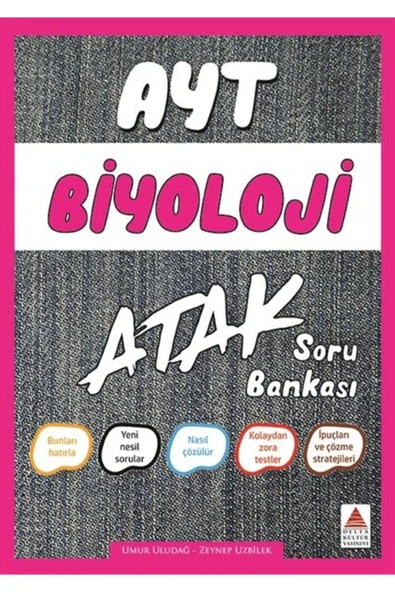 Yks Ayt Biyoloji Soru Bankası Atak ürün görseli 1