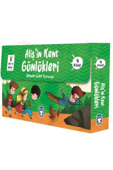 Alişin Kent Günlükleri Set 4 Kitap Takım ürün görseli 1