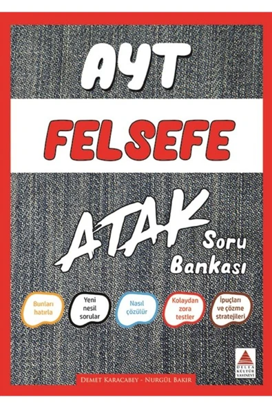 Yks Ayt Felsefe Soru Bankası Atak ürün görseli 1