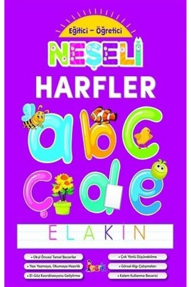 Eğitici Öğretici Neşeli Harfler ( Okul Öncesi ) ürün görseli 1
