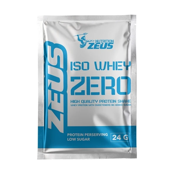Zeus Nutrıtıon Iso Whey Zero Protein Tozu 33g-50 Adet-Çikolata Aroma ürün görseli 1