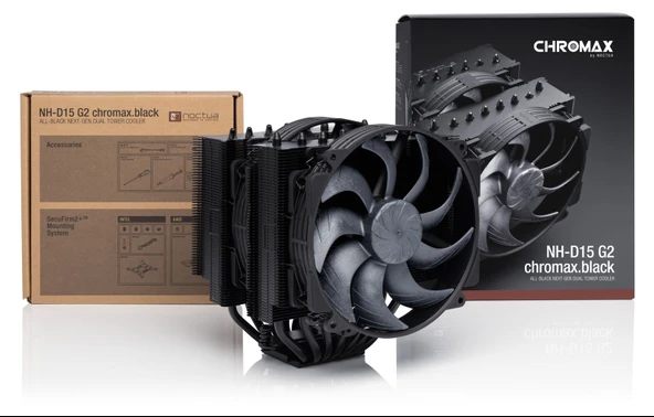PTTAVM: NOCTUA NH-D15 G2 chromax.black Intel LGA1954/1851/1700