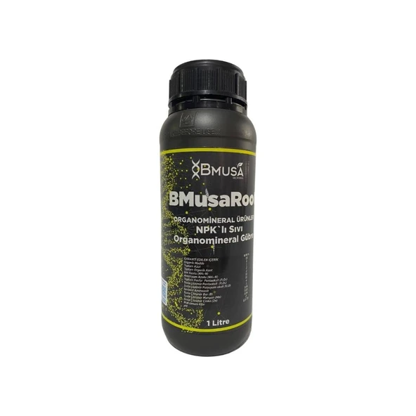 BMusa Root Npk’lı Sıvı Organominarel Gübre 1 Lt ürün görseli 1