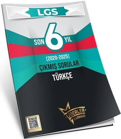 LGS Son 6 Yıl Türkçe Çıkmış Sorular 2020 2025 Liderler Karması ürün görseli 1