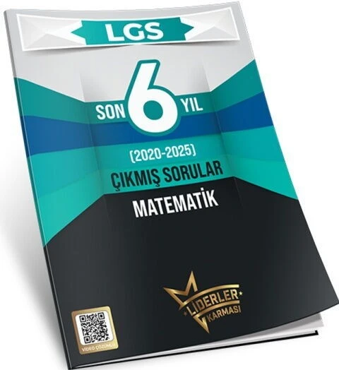 LGS Son 6 Yıl Matematik Çıkmış Sorular 2020 2025 Liderler Karması ürün görseli 1