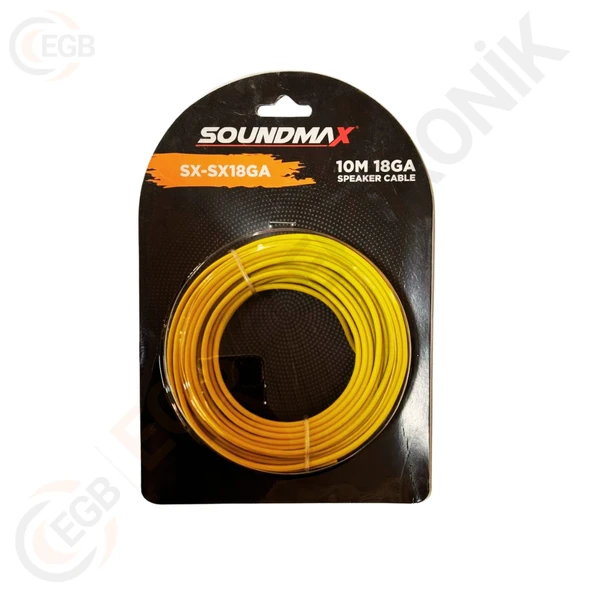 SOUNDMAX SX-SX18GA 10METRE HOPARLÖR KABLO ürün görseli 1